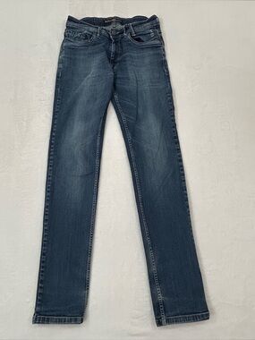 Monte Carlo Collections MCMLXXXIV Low Rise Slim Leg Blue Denim Jeans Mens 30x34